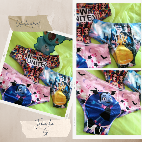 Calcinha Infantil G